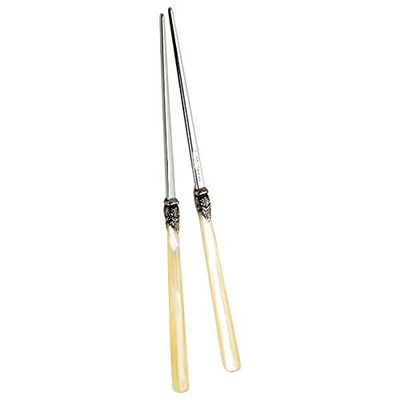 EME NAPOLEON Stainless Cutlery Dinner Silverware Flatware Chopstick 4 pairs of chopstick (Ivory)