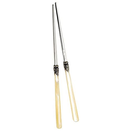 EME NAPOLEON Stainless Cutlery Dinner Silverware Flatware Chopstick 4 pairs of chopstick (Ivory)