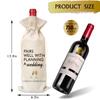 Tesedupoole Wine Bag Wedding Gift for Mr and Mrs - Engagement Gift J14 view 2