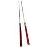 EME NAPOLEON Stainless Cutlery Dinner Silverware Flatware Chopstick 4 pairs of chopstick (Red) view 1