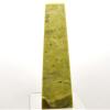 6.6" 470g Yellow Green Serpentine Obelisk Polished Natural Gemstone Crystal Mineral Tower - Peru view 4