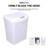 Alvinlite Automatic Sensor Trash Can Garbage Container with Lid for Home Kitchen Bedroom Dormitory view 4