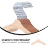 10Pcs Wooden Pet Hangers for Dog Clothes Storage, Compact and Lightweight Clothing Rack for Small Dogs, 5.51 Inch Durable Wood Hangers view 3