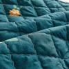 CFYCYHDZHT Bedding Deep Pocket Fitted Sheet Thick Quilted Waterproof Solid Color Mattress Protector for The Elderly Kids Urinary Single Double Bed Single Cover Dark Green 120200cm view 3