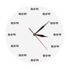 The Time is Now Wall Clock Now Time Motivational Clock Mindfulness Gift The Power of Now Your Daily Reminder to Live in The Now-Frameless_Simple_Design view 1