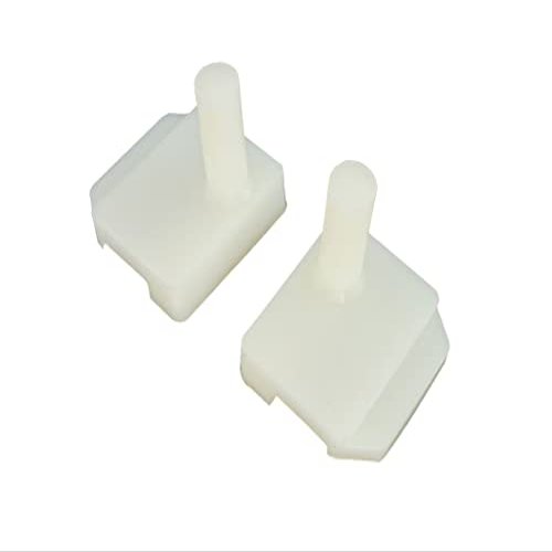 WRS Left Hand & Right Hand Pressure Shoe Set with 3/8" Pins - White Nylon