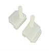WRS Left Hand & Right Hand Pressure Shoe Set with 3/8" Pins - White Nylon view 1