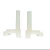 WRS Left Hand & Right Hand Pressure Shoe Set with 3/8" Pins - White Nylon view 2