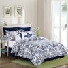 C&F Home Reef Shores 3 Piece Full/Queen Quilt Set Blue Coastal Ocean Beach Seaside 100% Cotton Lightweight Machine Washable Reversible Bedspread Coverlet Full/Queen 3 Piece Set Blue view 4