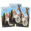Needzo Saint Rita Holy Prayer Card with Medal and Prayers on The Back, Catholic Saints Pocket Prayers Bookmark and Bible Page Holders, Patron of The Impossible, 3 3/8 Inches, Pack of 3 view 1