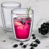 Amazing Abby Alaska 16-Ounce Insulated Tumblers (Set of 4), Double-Wall All-Clear Reusable BPA-Free Shatter-Proof Dishwasher-Safe Plastic Drinking Glasses view 3