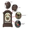 Infinity Instruments Brown Plastic Tabletop Clock view 3