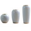 Ceramic Vase White,Flower Arrangement Dried Flower Decoration Vase, Tv Cabinet Dining Table Living Room White Ceramic Centerpieces Vase,Elegant Decorative Ceramic Vase,Set view 1
