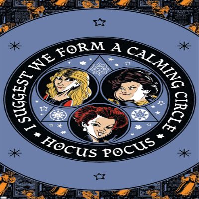 Trends International Disney Hocus Pocus - Calming Circle Wall Poster, 34L x 22.4W, Premium Unframed Version