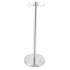 Alvinlite Rotating Utensil Holder Organizer, Space Saving Kitchen Carousel Rack with 6 Hooks for Spatula Spoon Soup Ladle view 1
