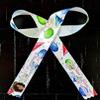 Custom Printed Favor Bow Personalized Ribbon For Birthday Wedding Christmas Communion Baptism Sweet 16 Sweet 15 Baby Shower Bar Mitzvah Bat Mitzvah Party Quinceanera Listones Personalizados Graduation view 4
