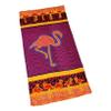 101 BEACH Summer Trendy Printed Large Beach Pool Towel - Personalization Available (Flamingo) view 2