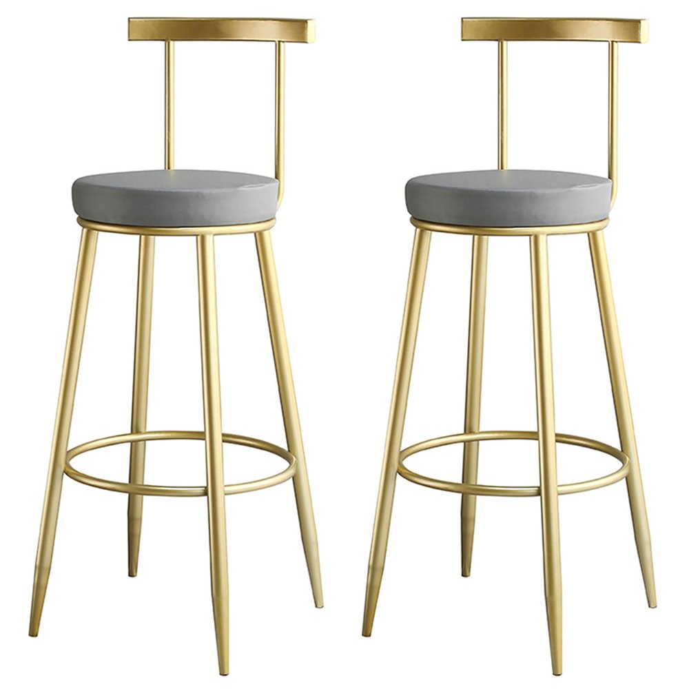 Breakfast Bar Stools High Stool Bar Chair with Backrest for Counter, Bar, Kitchen Island