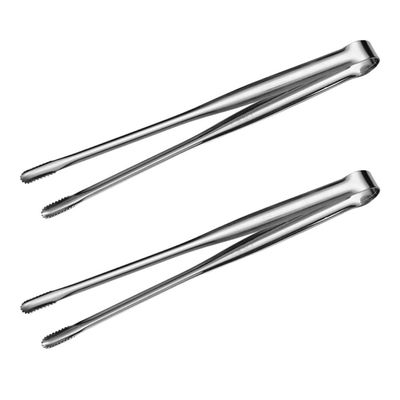 YARNOW Japanese Style Stainless Steel Barbecue Tongs 12 Inch Thickened Korean Grill Food Clamp for Outdoor Cooking and Steak Grilling