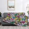 Color Zebra Flannel Fleece Throw Blankets Soft Microfiber Blanket for Sofa Bed Travel Bedroom Blanket 60"x50" view 2