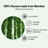 100% Viscose Made from Bamboo Comforter for Hot Sleepers- Breathable Cooling Silky Soft Duvet Insert Queen Size-with 8 Corner Tabs- All Season Comforter (88x88 Inches, White) view 3