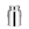 Sealed Barrels, 201 Stainless Steel Oil Storage Barrels/soup Barrels, Thickened Transport Tanks, for Milk Barrels, Fermentation Wine Barrels (Size : 14L) view 1