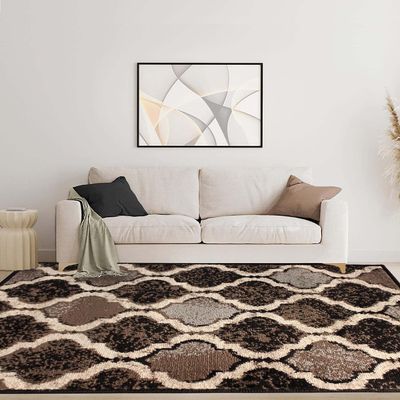BLUENILEMILLS BNM Viking Modern Geometric Polypropylene Durable and Non-Slip Indoor Area Rug with Jute Backing for Your Home Dcor Assorted Sizes and Trendy Colors