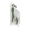DCFV Irregular Shape Metal Umbrella Stand Entryway Freestanding Umbrella Rack Nordic Style Umbrella Storage Rack Umbrella Holder for Entryway Metal Mesh 3 Colors view 1