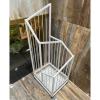 DCFV Irregular Shape Metal Umbrella Stand Entryway Freestanding Umbrella Rack Nordic Style Umbrella Storage Rack Umbrella Holder for Entryway Metal Mesh 3 Colors view 3