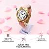 MAUJOY Women Talking Watch, American Accent Clear and Loud That Speaks The Time, Date or Alarm Time for The Elderly, Visually Impaired or Blind view 4
