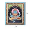 Exotic India Goddess Ashta Matrika - WATER COLOR PAINTING ON PATTI FOLK ART FROM THE TEMPLE TOWN PURI (ORISSA) - view 2