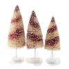 Bethany Lowe Designs Candy Cane Bottle Brush Trees, Set of 3 view 2
