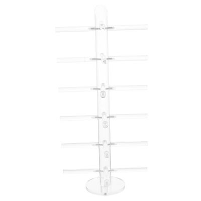 iplusmile Frame Sunglasses Frame Holder Stand Sunglasses Holder Rack Clear Frame Blue Plates Acrylic Shortsighted