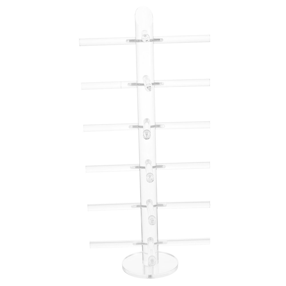 iplusmile Frame Sunglasses Frame Holder Stand Sunglasses Holder Rack Clear Frame Blue Plates Acrylic Shortsighted