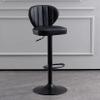 PU Leather High Stool Bar Stools with Backrest, Chrome Footrest Base, Height Bar Chairs, Kitchen Breakfast Bar Stools view 2