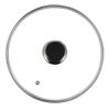 11 inch Glass Pan Lid Tempered Lid with Knob Handle, Replacement Skillets Lid Universal Pots Cover for Frying Pan Woks Stock Pots view 1