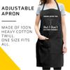 God Jesus Apron - jesus love you but i dont go fuck yourself Cooking Aprons Kitchen Decor view 2