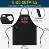 xPuffer Lawyer Black Apron Kitchen - mens favorite son in law from far mor in law Cooking Aprons Kitchen Decor view 4