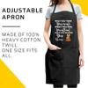 Buddha Zen Apron - Buddha Meditation Shirt Law Of Attraction Birthday Cooking Aprons Kitchen Decor view 2
