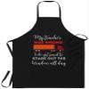 Teacher Black Apron Kitchen - Teacher was wrong trucker funny trucks driver men Cooking Aprons Kitchen Decor view 1