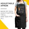xPuffer Dog Apron - My Boxer Dog & I Talk Shit About You Tee Dog Lover Owner Birthday Cooking Aprons Kitchen Decor view 2