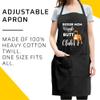 xPuffer Dog Black Apron - Boxer Mom Wiggle Butt Club design Boxer design Dog design Birthday Cooking Aprons Kitchen Decor view 2