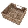 Cabilock 1pc Japanese-style Woven Basket for Storage and Decoration for Bathroom Living Room Parties Versatile Decorative Straw Basket view 1