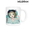 (armabianca) MILGRAM Milgram Illustrated Illustration Amane Birthday Version Mug view 2