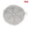 VALINK Cast Iron Skillet Cleaner, Stainless Steel Cast Iron Cleaner Scrubber for All Types of Skillet Griddles Cast Iron Pans Grills Dutch Ovens view 2