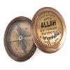 Islamic Gift for Men Women Kids | Qibla Compass - Allah Takwa Sunnah Muslim Gifts Idea Ramadan Eid Birthday Salah Prayer Direction (Allah by Your Side) view 2