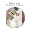 FABAX Bookcase Bookshelf Tree Shaped Standing Storage Shelf Bookcase Display Shelf Suitable for Home and Office Space Saving Bookshelves Creative Bookshelf (Color : Ivory White) view 4