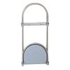 Cabilock Wall-Mounted Umbrella Holder Simple Storage Rack Silver and Sky-Blue Durable Stainless Steel Easy to Install for Entryway and Outdoor Use view 1