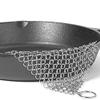 VALINK Cast Iron Skillet Cleaner, Stainless Steel Cast Iron Cleaner Scrubber for All Types of Skillet Griddles Cast Iron Pans Grills Dutch Ovens view 3