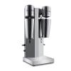 AIZYR 220V Dual Head Electric Milkshake Maker, Milkshake Machine with 2 Speed Adjustable & Mixing Cup for Tea Shop, Beverage Shop, Coffee Shop view 1